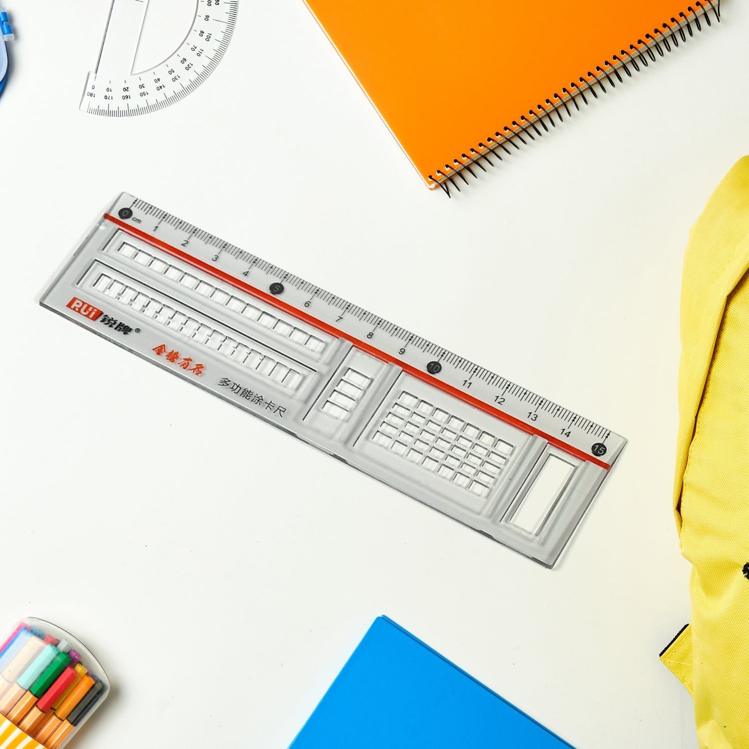 7918 Plastic Ruler Scale Durable & Sturdy Transparent Straight Measuring Tool 15cm Transparent Scale (Pack of 1) -1 7918 Plastic Ruler Scale Durable & Sturdy Transparent Straight Measuring Tool 15cm Transparent Scale (Pack of 1) -1